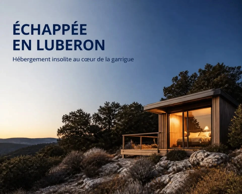 Week end insolite luberon : cabane ou bulle romantique au cœur du Luberon