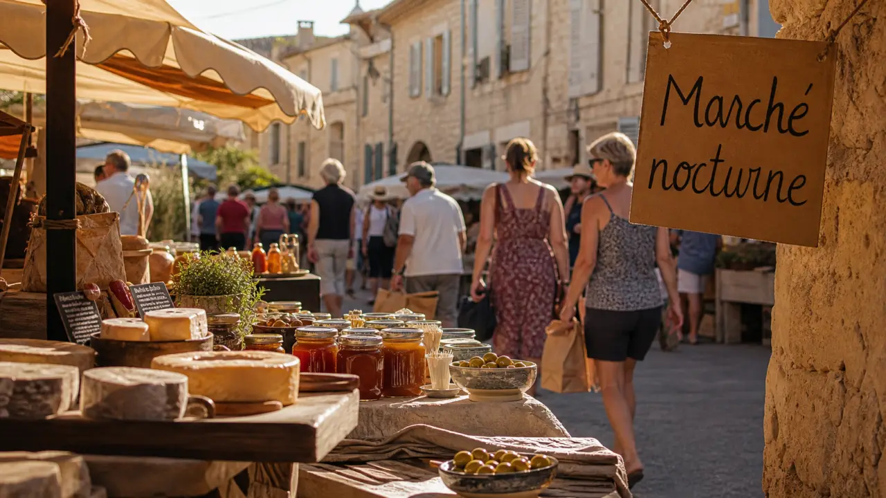 Foire dans le Vaucluse ce week-end : marché nocturne à Apt, fromages et miels