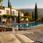 Gîte luberon : piscine extérieure et bastide provençale aux villages perchés