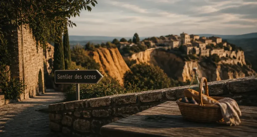 Guide tourisme Luberon : belvédère ocres et village