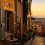 Hébergement Roussillon Luberon : hôtel près des ocres, ruelle ocre