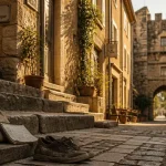 Manosque tourisme Luberon : ruelle de la vieille ville