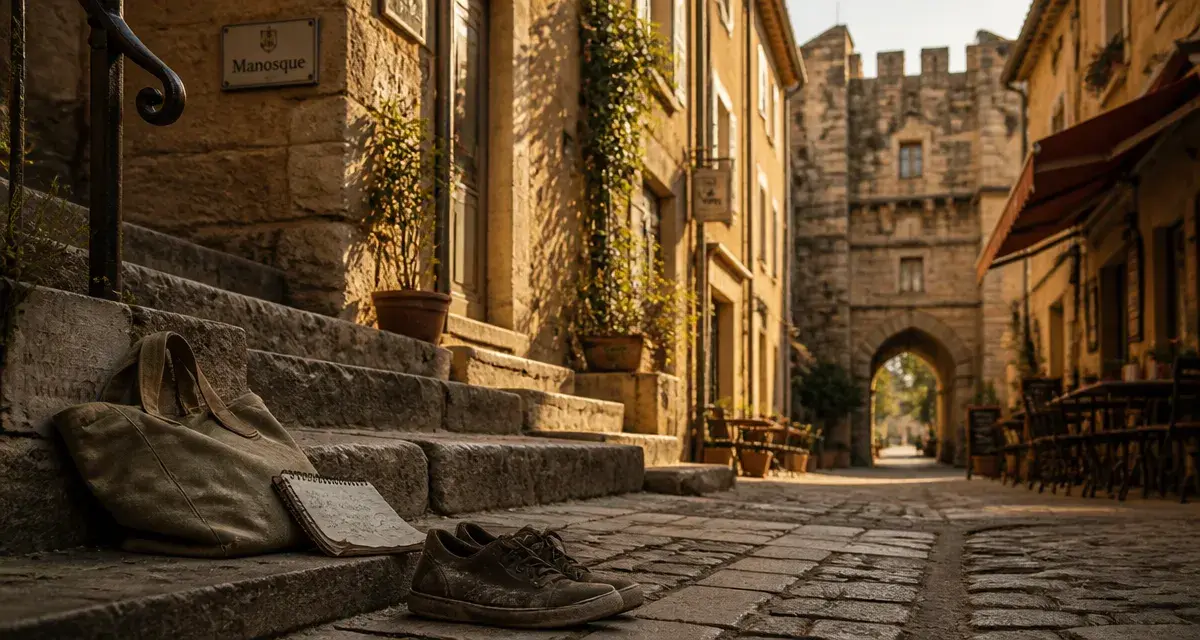 Manosque tourisme Luberon : ruelle de la vieille ville