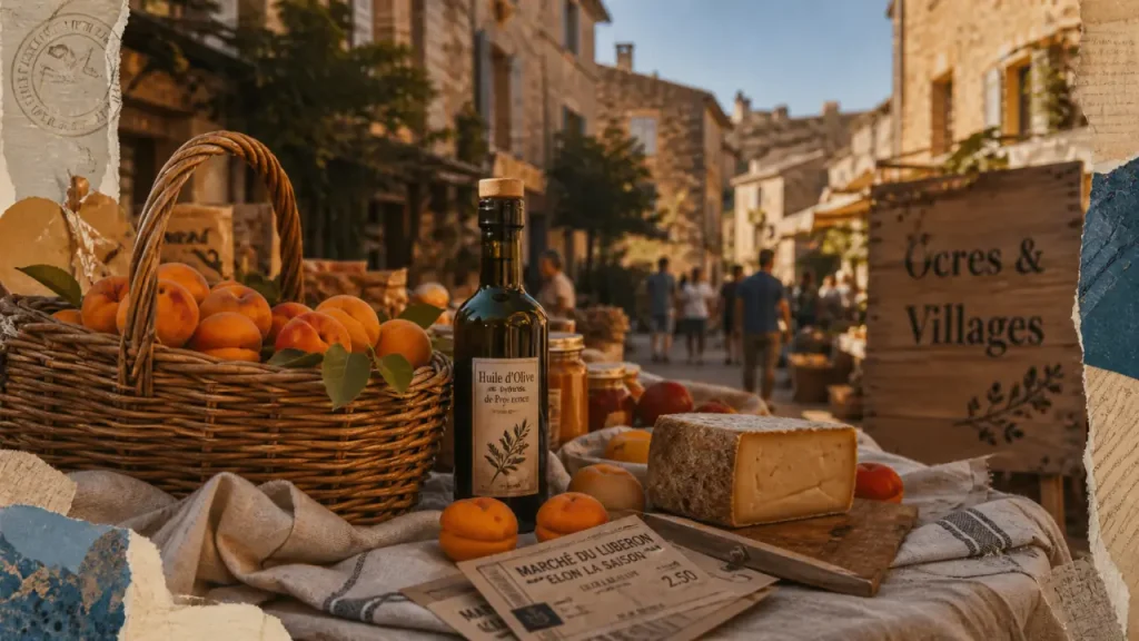 Que faire dans le Luberon ce week-end : panier au marché, abricots et huile d’olive