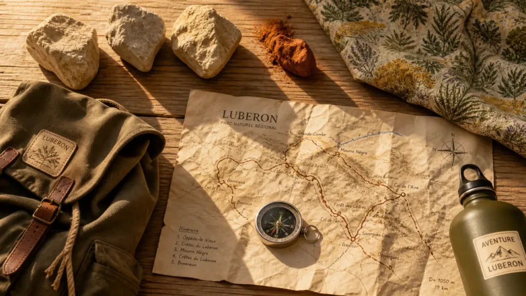 Randonnée insolite luberon, ocres et villages sans foule