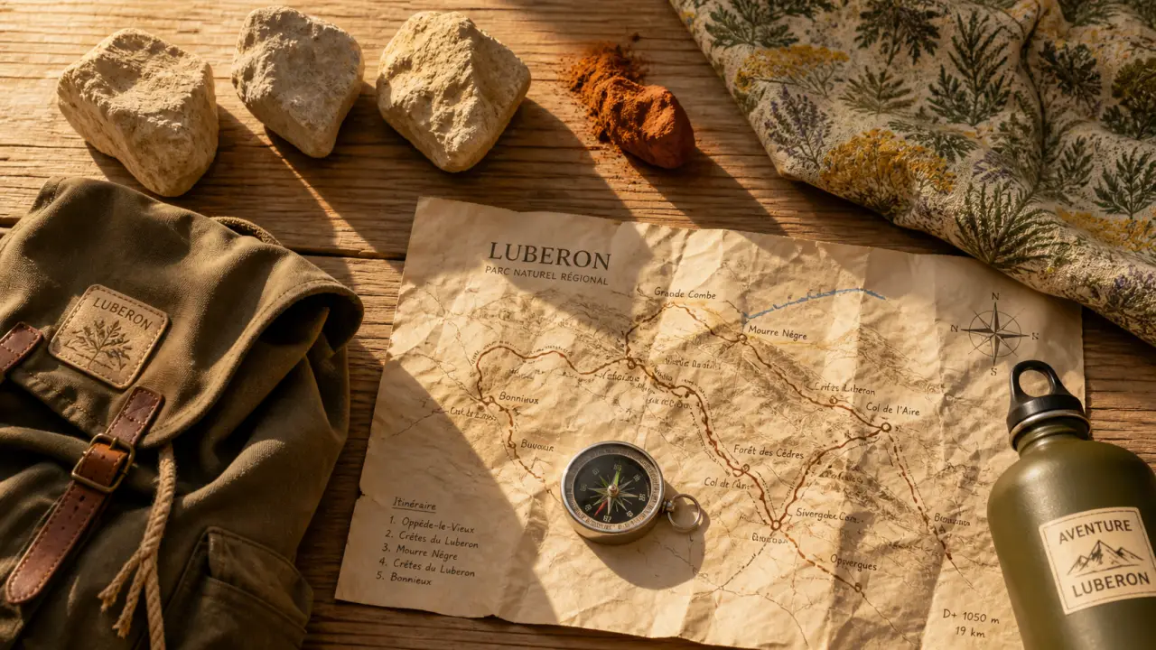 Randonnée insolite luberon, ocres et villages sans foule