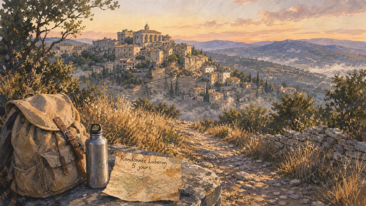Randonnée luberon 5 jours : crêtes et villages du Luberon