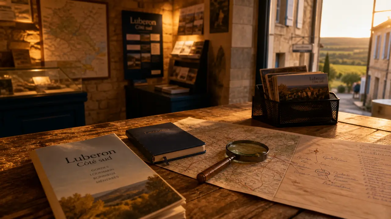 Sud Luberon tourisme : office de tourisme et cartes locales au Luberon Côté Sud