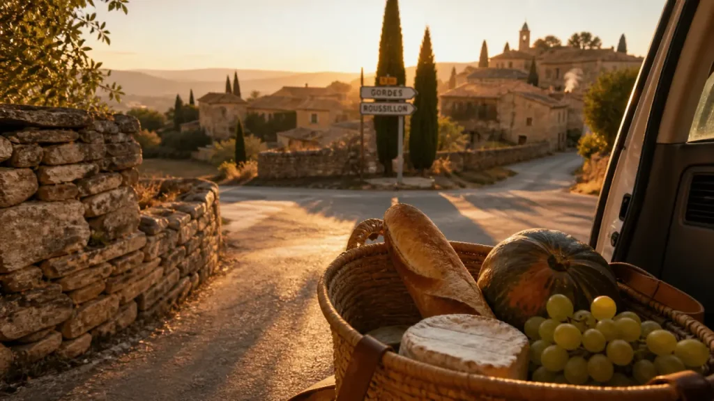 Visiter le Luberon en octobre : route dorée vers Gordes et Roussillon