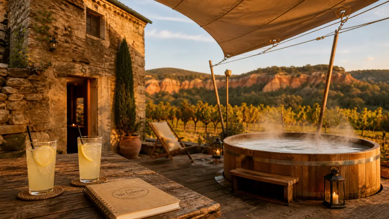 Week end insolite luberon : spa nordique privatif avec vapeur