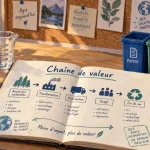 Acteur tourisme durable : chaîne de valeur et tri des déchets pour un tourisme responsable