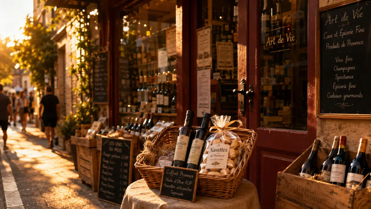 Art de vivre pertuis : cave à vin et épicerie fine