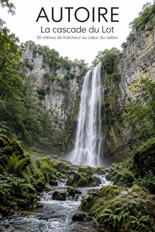 Circuit nos plus beaux villages : cascade et falaises calcaires à Autoire