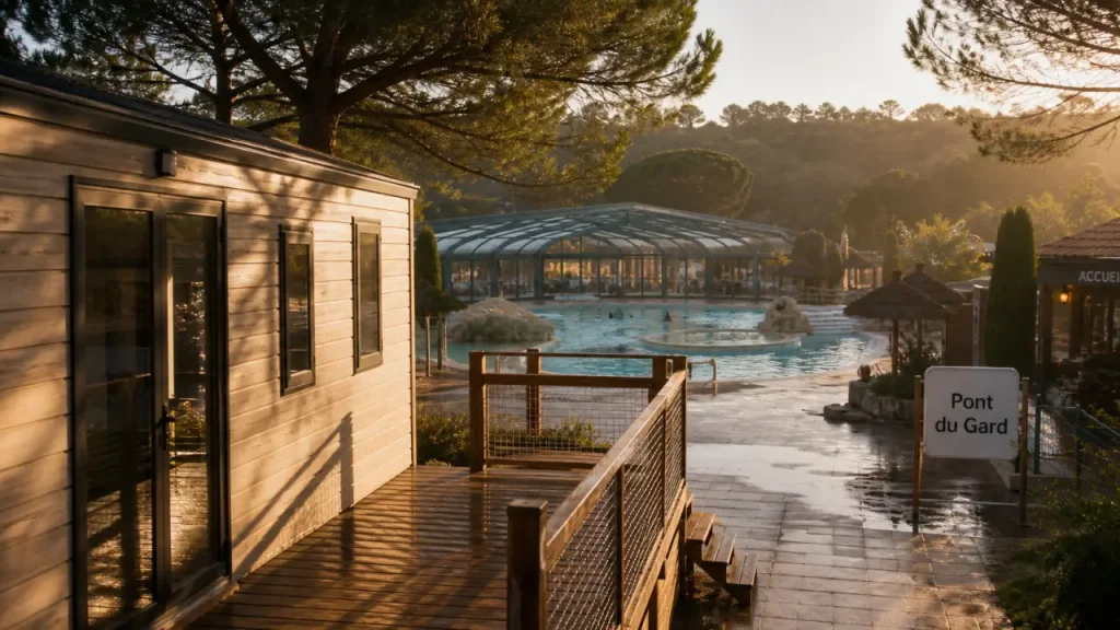 La Soubeyranne, camping familial et espace aquatique près du Pont du Gard