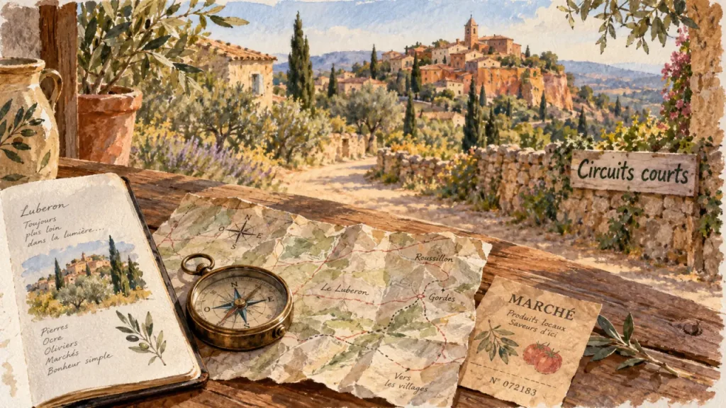 Que faire dans le parc naturel régional du luberon : villages ocres et carnet de voyage