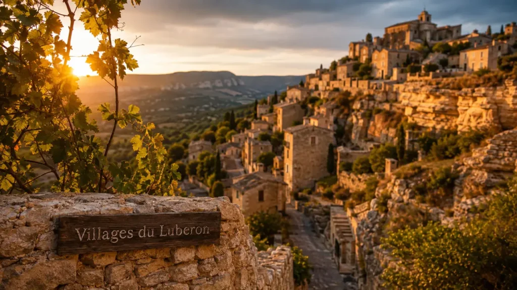 Quels sont les plus beaux villages du Luberon : vue de Gordes