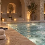 Spa Luberon Gordes : bassin à 32°C, détente