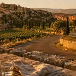 The luberon villages : boucle ocre, village perché et route aux cyprès